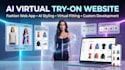 develop ai virtual try on website ai fashion web app
