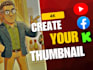 create and design your chanel thumbnail like youtube