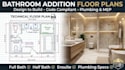 bathroom addition permit ready drawings