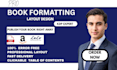 book formattting kdp formatting paperback formatting