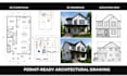 draft 2d floor plans, architectural drawings, structural and mep city permit