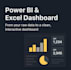 build an interactive power bi or excel business dashboard