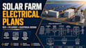 design solar farm electrical plans, sld and pv layout