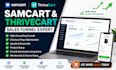 thrivecart, samcart, sales funnel, clickfunnels, online course