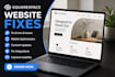 fix squarespace website and redesign squarespace website