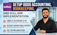 setup odoo accounting, bookkeeping, and full erp implementation