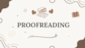 proofread your book and give you feedback