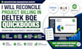 reconcile project billing in deltek bqe quickbooks