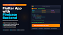 develop flutter app with firebase backend integration