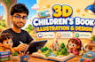 create full 3d children picture book illustrations with consistent characters