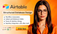 do airtable database, airtable automation, airtable crm workflow, softr portal