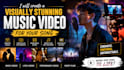 create a visually stunning music video for your song