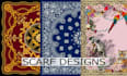 create scarf bandana shawl pattern design