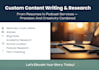 write edit factcheck and proofread blog posts and articles