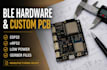 design bluetooth ble hardware and pcb using nrf52 and esp32