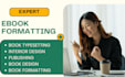 do book typesetting and book interior layout design  for print or ebook format