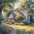do watercolor house painting