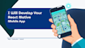 develop a react native mobile app
