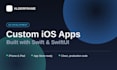 develop a custom ios app with swift and swiftui