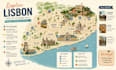 create theme park map, tourism map, visitor map, illustrated map, wayfinding map