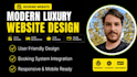 create a modern luxury wordpress woocommerce website design