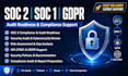 provide soc 1 soc 2 audit readiness, grc support and compliance documentation