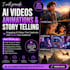 3d pixar style ai animation video ai stories