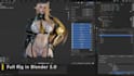 simulation game avatar,rig3d for webar,lod generation,talkinghead,pbr conversion