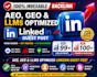 100 percent indexable linkedin guest post aeo, GEO and llms optimized