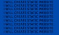 create landing page, static website, animated website using webgl or HTML