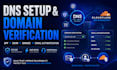 expert dns setup, domain verification, spf dkim dmarc and email authentication