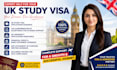 guide UK study visa with university cas financial proof and application help