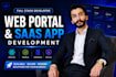 develop a custom web portal and saas app