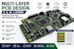 design multi layer pcb in easyeda with complex routing 4 to 8 layers