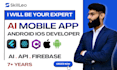 be expert flutter developer for mobile app development react native ios android