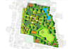 render architectural site plan, masterplan, landscape plan