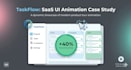 create a premium saas UI animation video