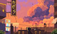 make custom animated pixel art twitch stream overlay, loading screen, brb screen