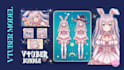 do live2d vtuber model vtuber rigging, anime vtuber and 3d vtuber avatar