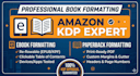 do book formatting paperback formatting kindle ebook formatting