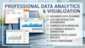 data analytics, data visualization, and interactive dashboard