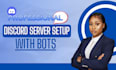 create discord server setup promotion discord bots build gaming crypto community