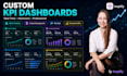 create a custom KPI and business dashboard