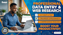 do some web research and copy paste job
