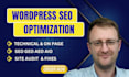 do on page technical SEO audit and fix for wordpress shopify wix