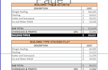 propose boqs and bid summary