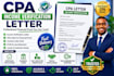 prepare a CPA income verification letter
