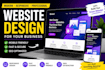 design and build a professional website for your business