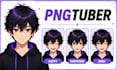 design custom png tuber custom pngtuber model stream v tuber