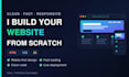 create a responsive website in HTML CSS and javascript